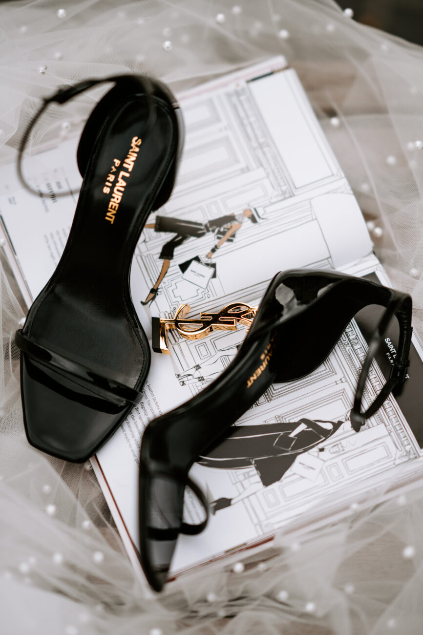 Hochzeit Yves Saint Laurent Opium Schuhe Brautschuhe Moderne Braut