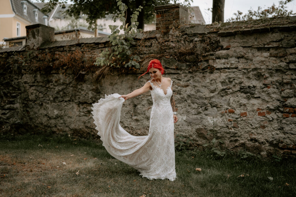 Romantikhotel Schanefeld Meerane – Hochzeitsfotografin Halle Saale Leipzig Mannheim Heidelberg - Freie Trauung - boho vintage Mallorca