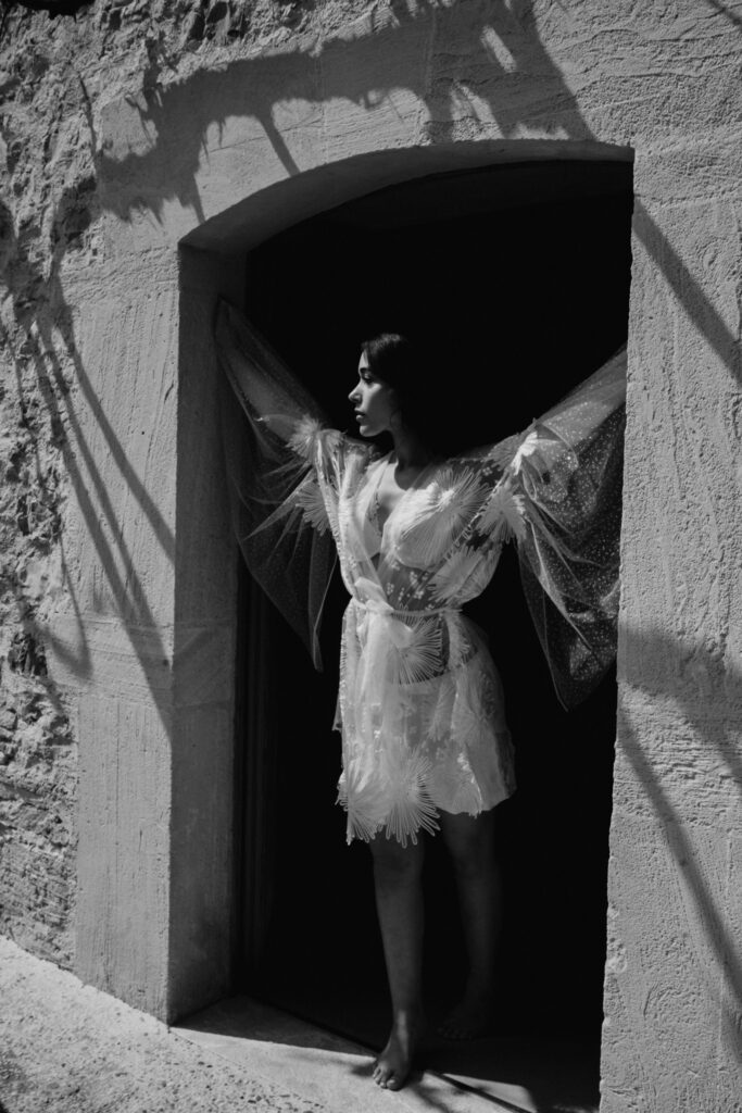 Mallorca Hochzeitsfotograf Freie Trauung Boho Milanova Brautkleid Finca Hochzeit Hochzeitsfotograf Leipzig