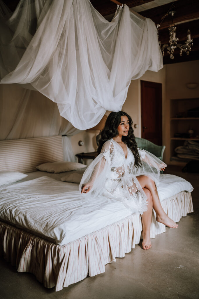 Mallorca Hochzeitsfotograf Freie Trauung Boho Milanova Brautkleid Finca Hochzeit Hochzeitsfotograf Leipzig