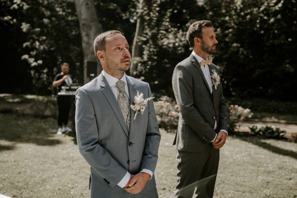 Freie Trauung Schloss Teutschenthal Park Hochzeit
