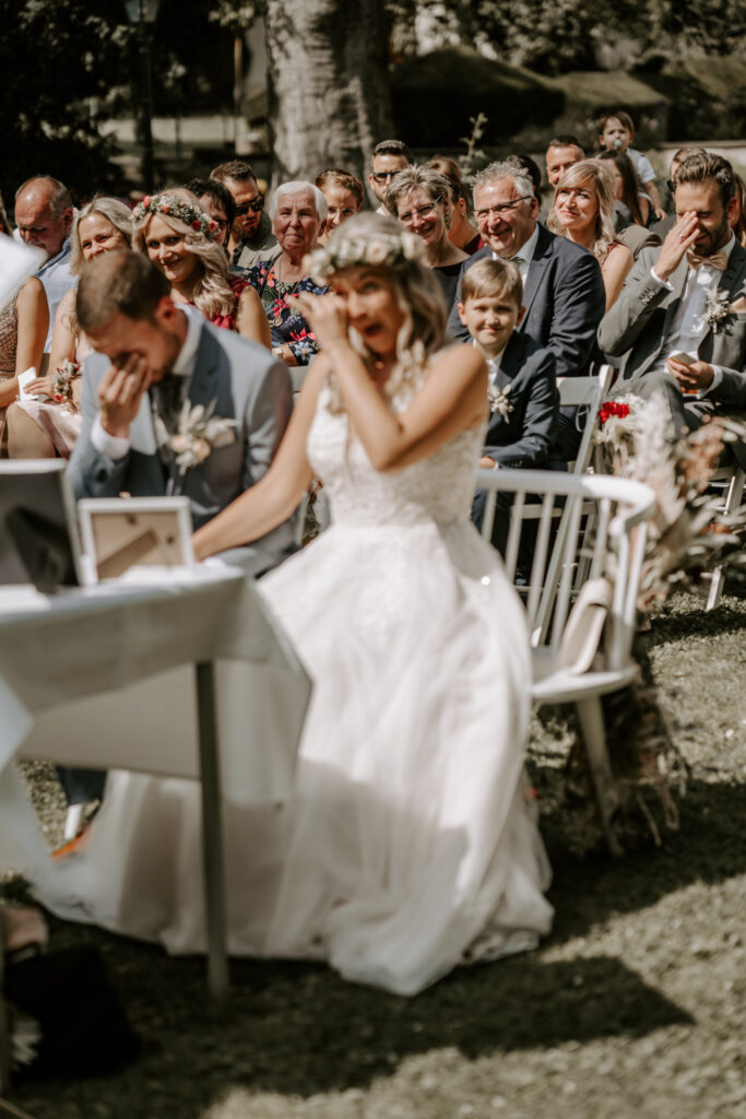 Freie Trauung Schloss Teutschenthal Park Hochzeit