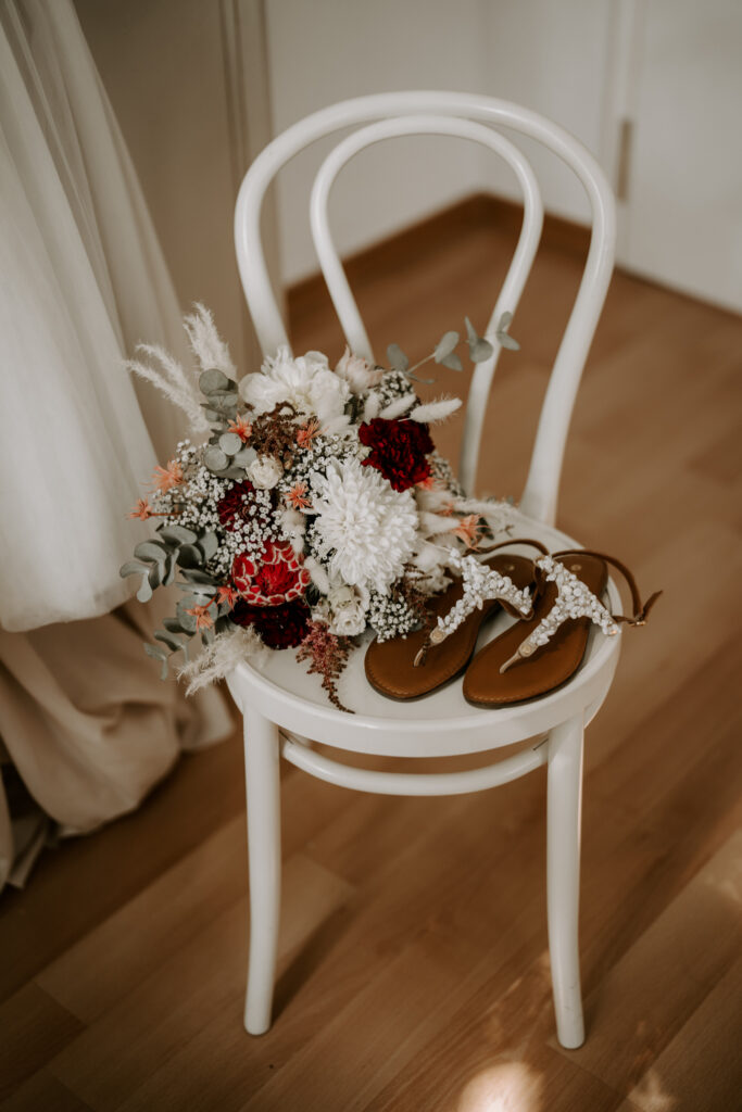 Getting ready Schloss Teutschenthal Hochzeit