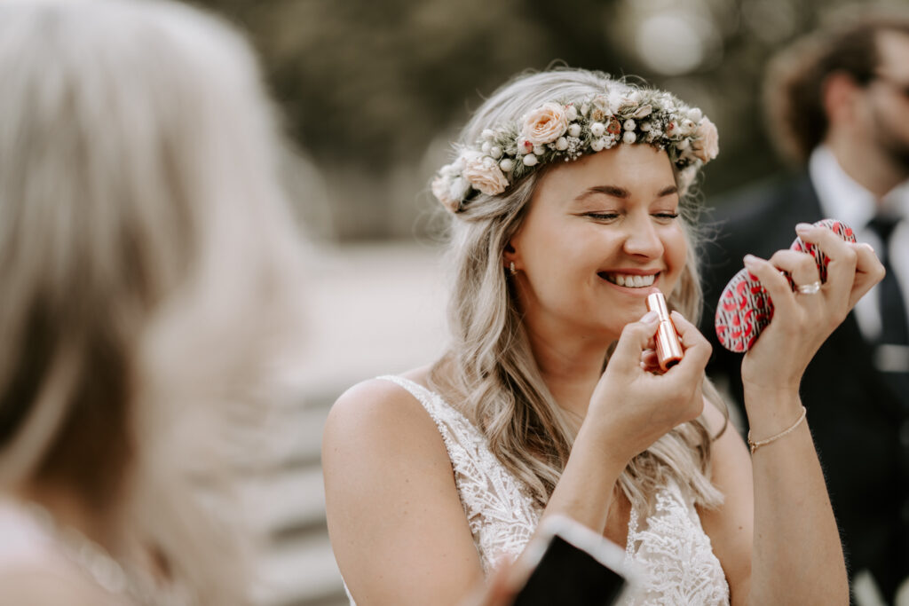 Freie Trauung Schloss Teutschenthal Park Hochzeit