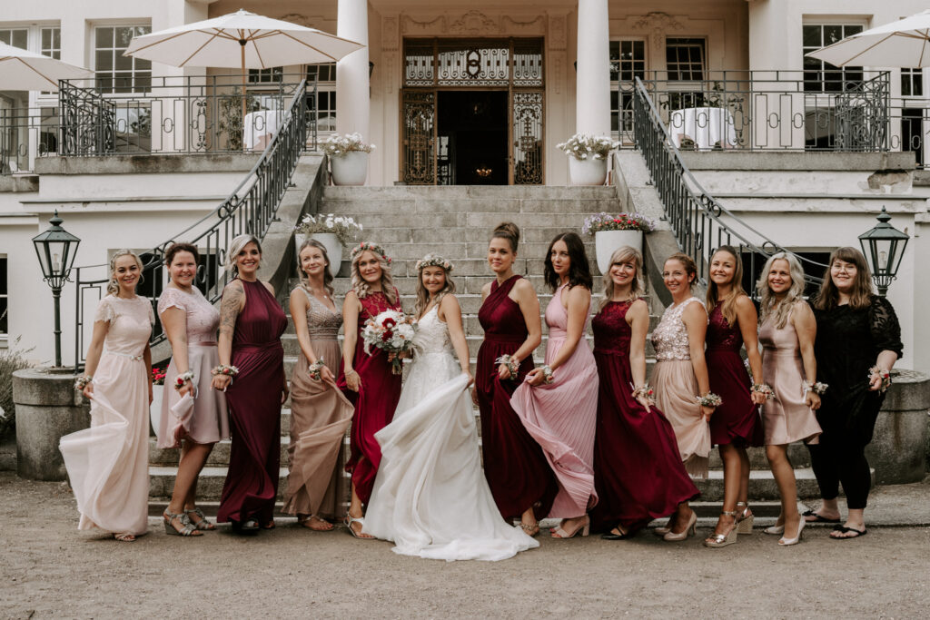 Freie Trauung Schloss Teutschenthal Park Hochzeit