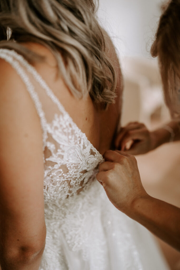 Getting ready Schloss Teutschenthal Hochzeit