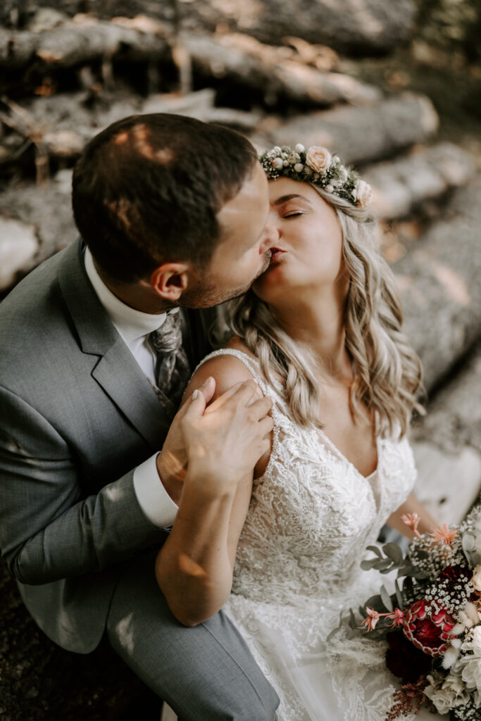 Freie Trauung Schloss Teutschenthal Park Hochzeit