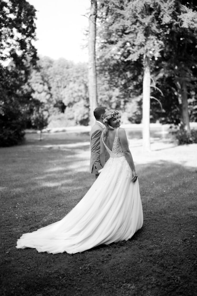 Freie Trauung Schloss Teutschenthal Park Hochzeit