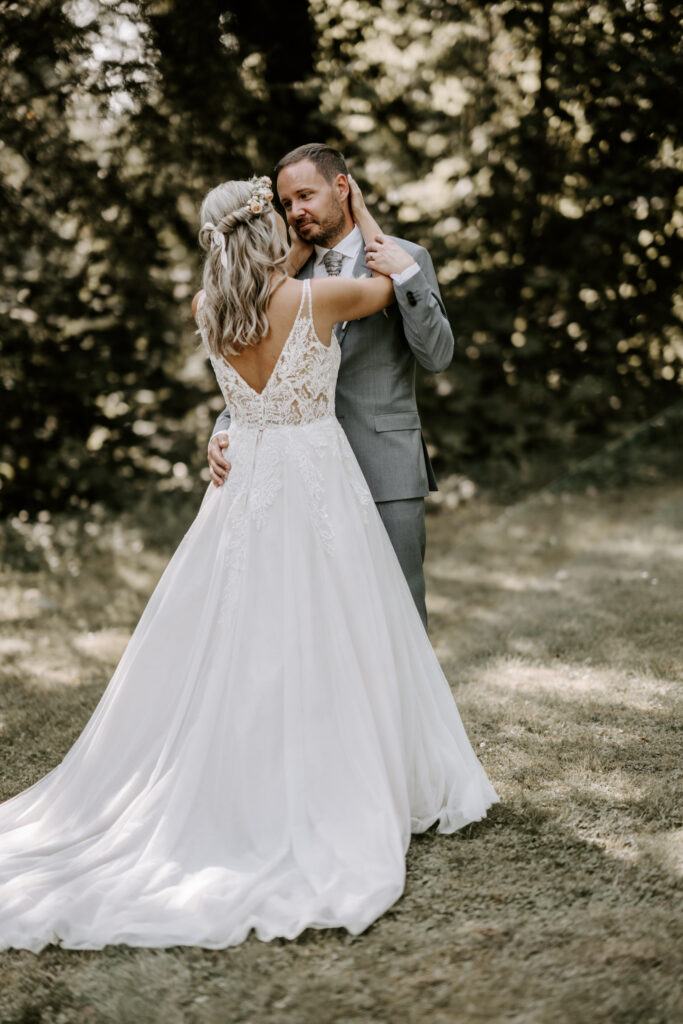 Freie Trauung Schloss Teutschenthal Park Hochzeit