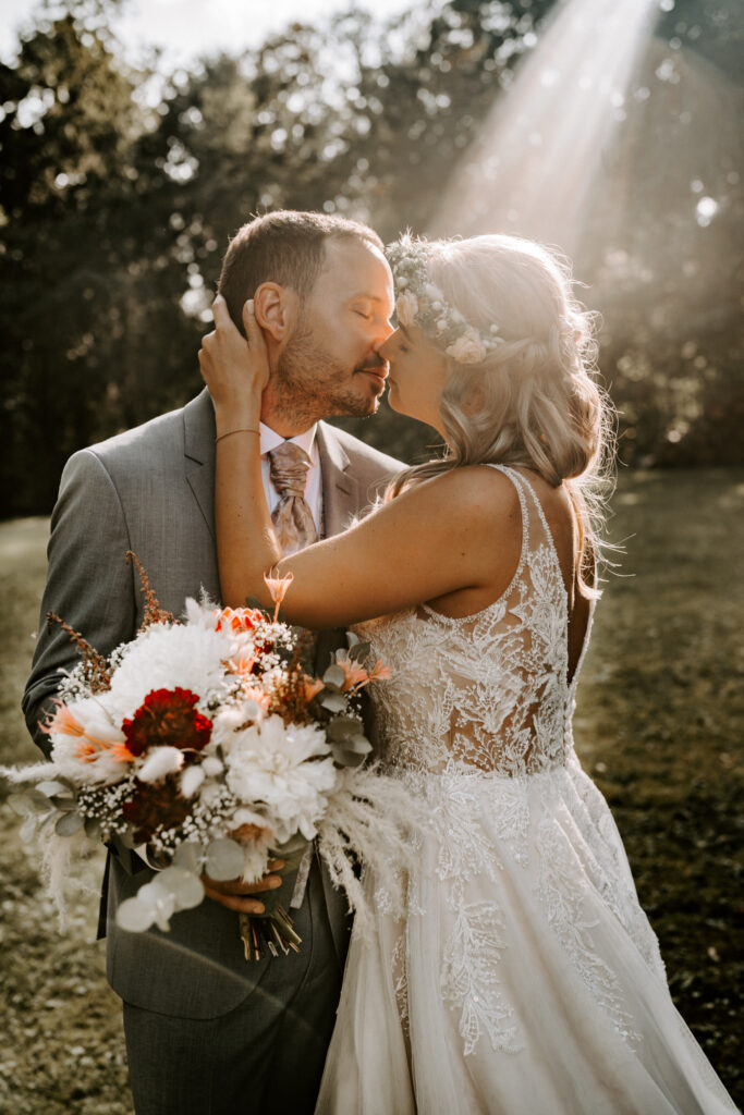 Freie Trauung Schloss Teutschenthal Park Hochzeit