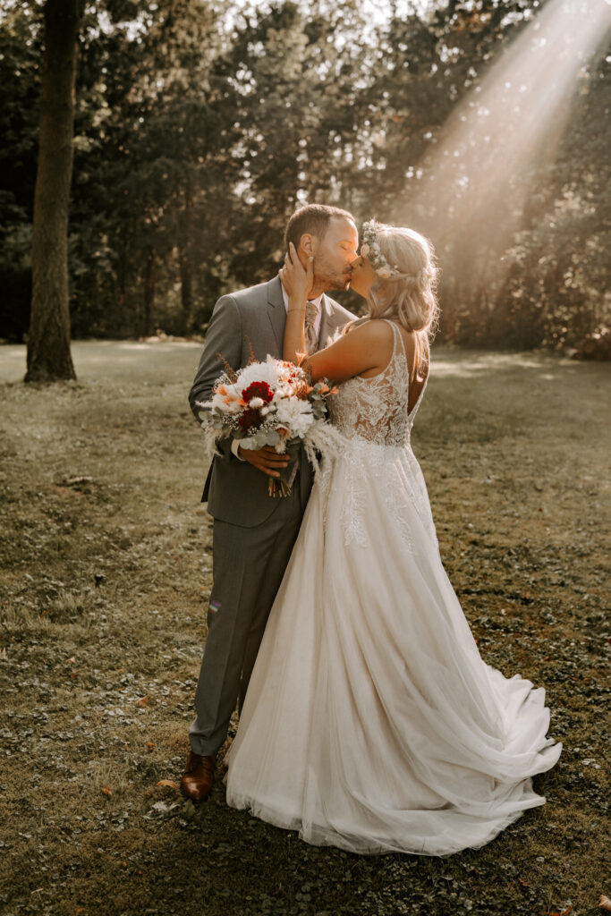 Freie Trauung Schloss Teutschenthal Park Hochzeit