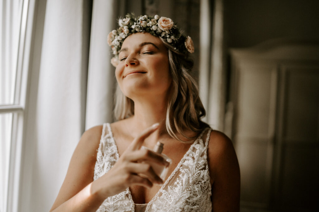 Getting ready Schloss Teutschenthal Hochzeit