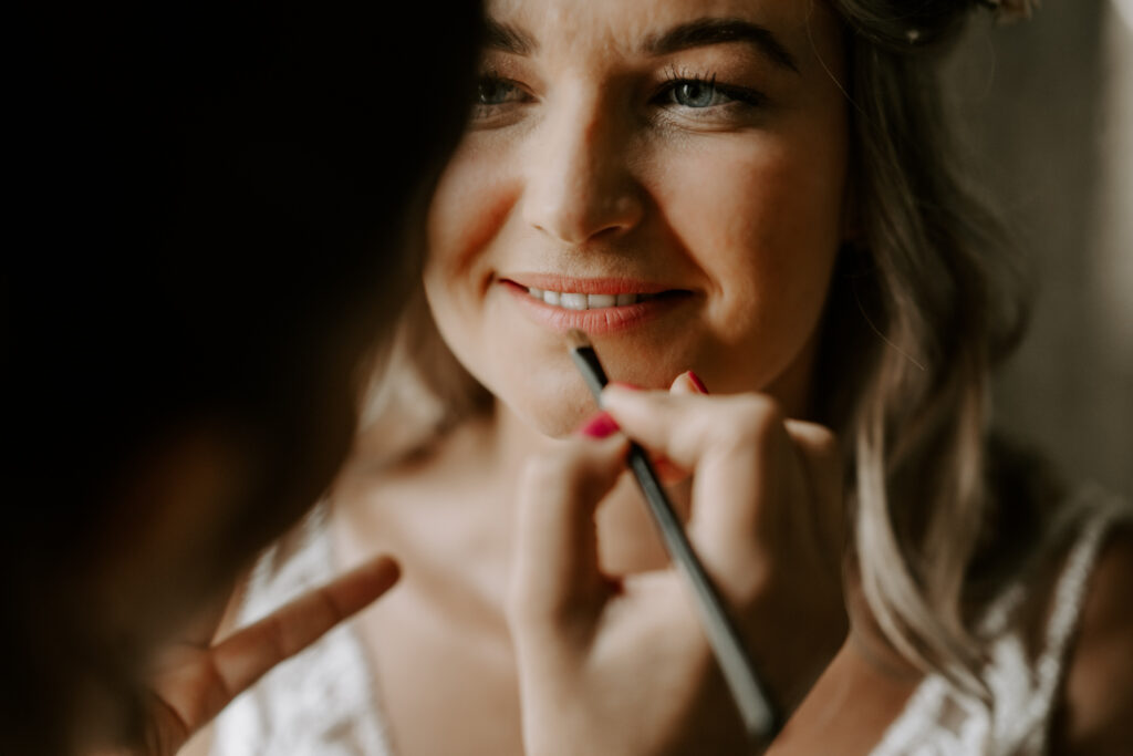 Getting ready Schloss Teutschenthal Hochzeit