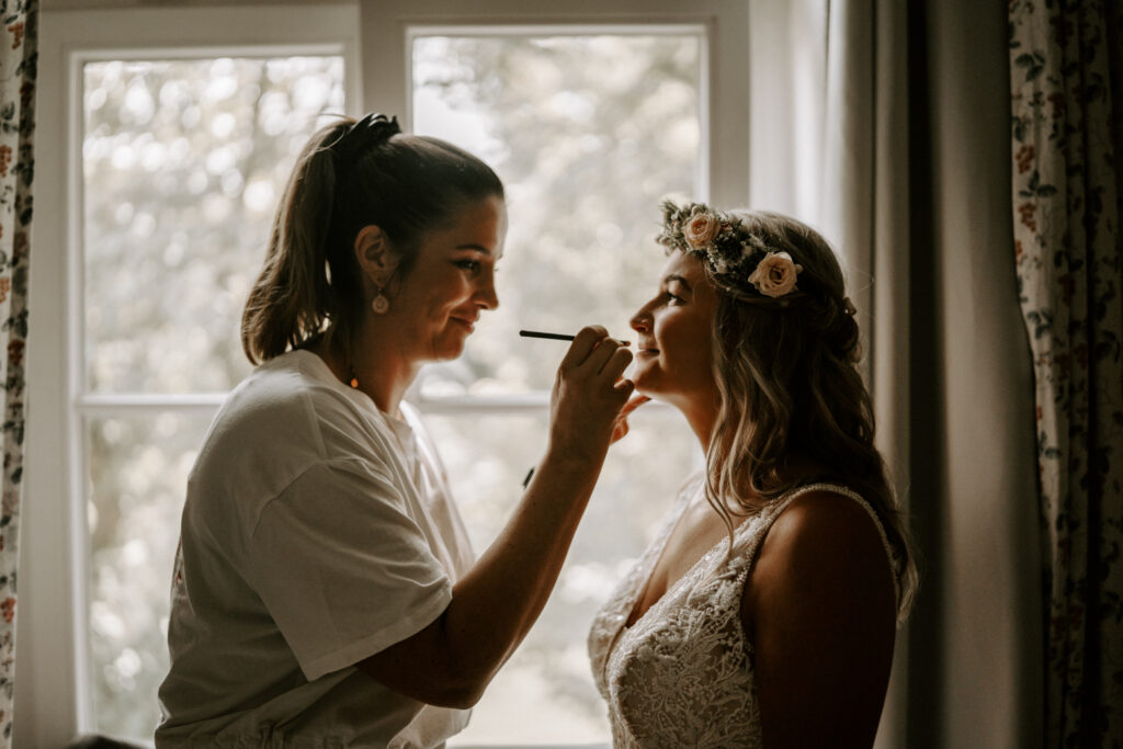 Getting ready Schloss Teutschenthal Hochzeit