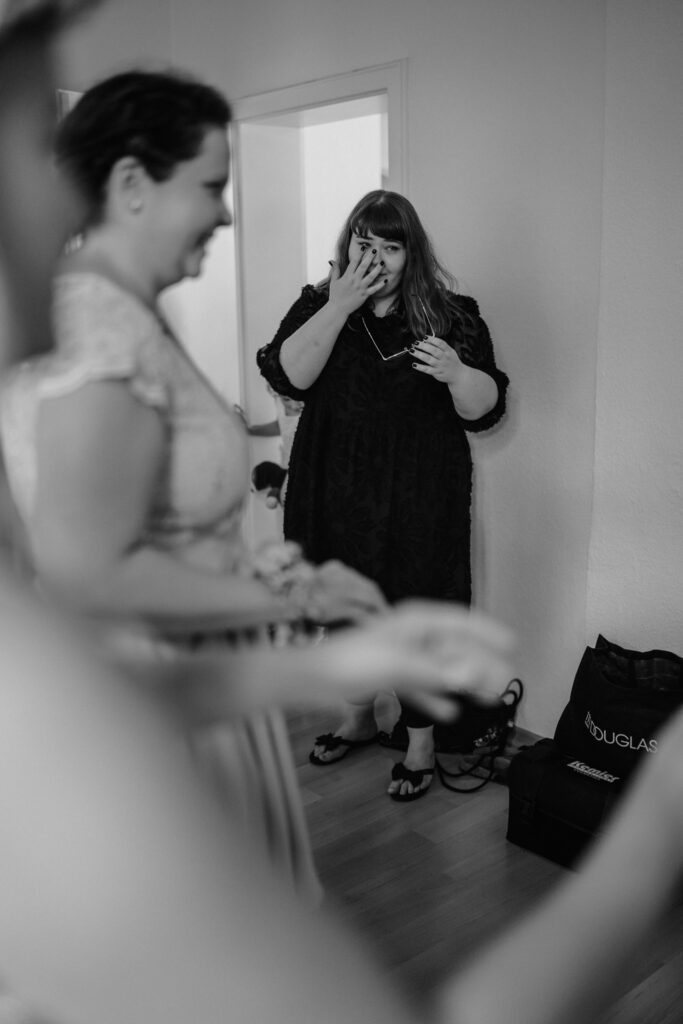 Getting ready Schloss Teutschenthal Hochzeit