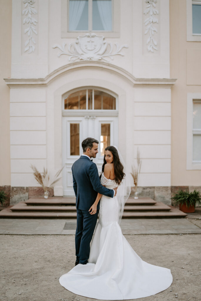 Rittergut Ermlitz Brautpaarshooting Hochzeit