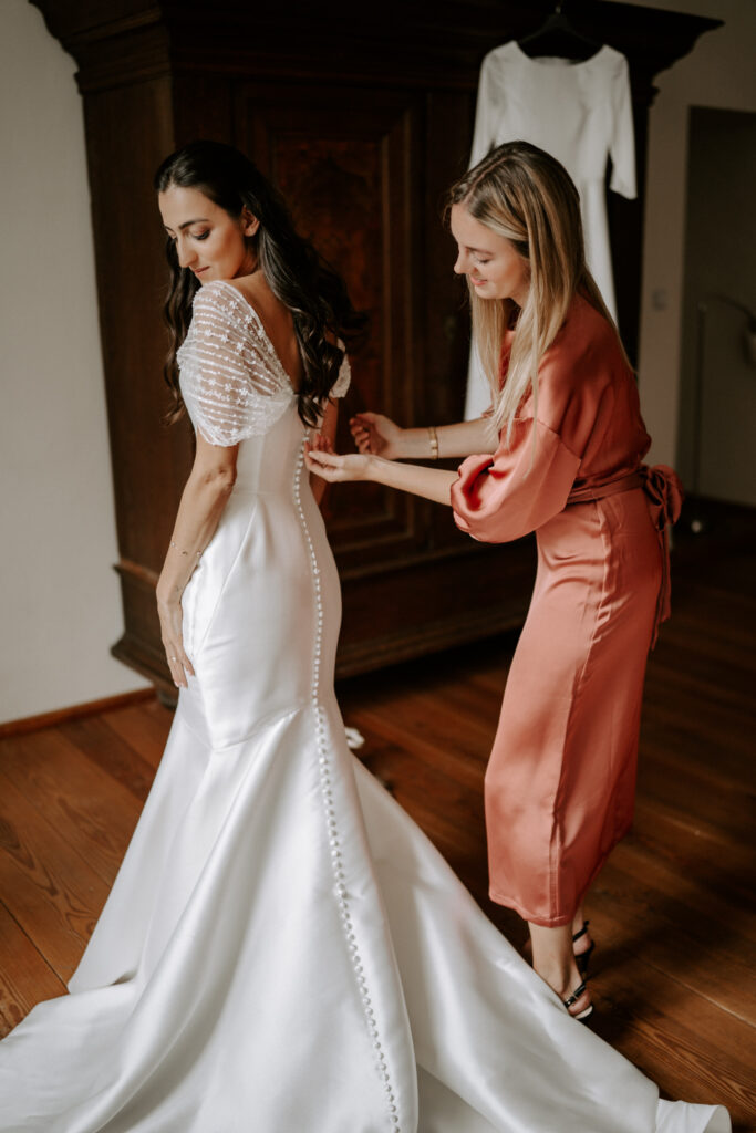 Rittergut Ermlitz Braut Getting ready in der Suite