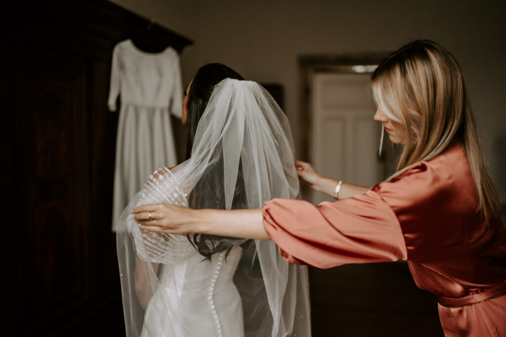 Rittergut Ermlitz Braut Getting ready in der Suite