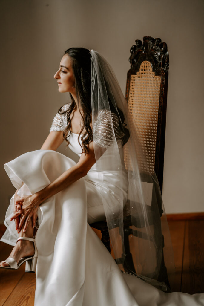 Rittergut Ermlitz Braut Getting ready in der Suite