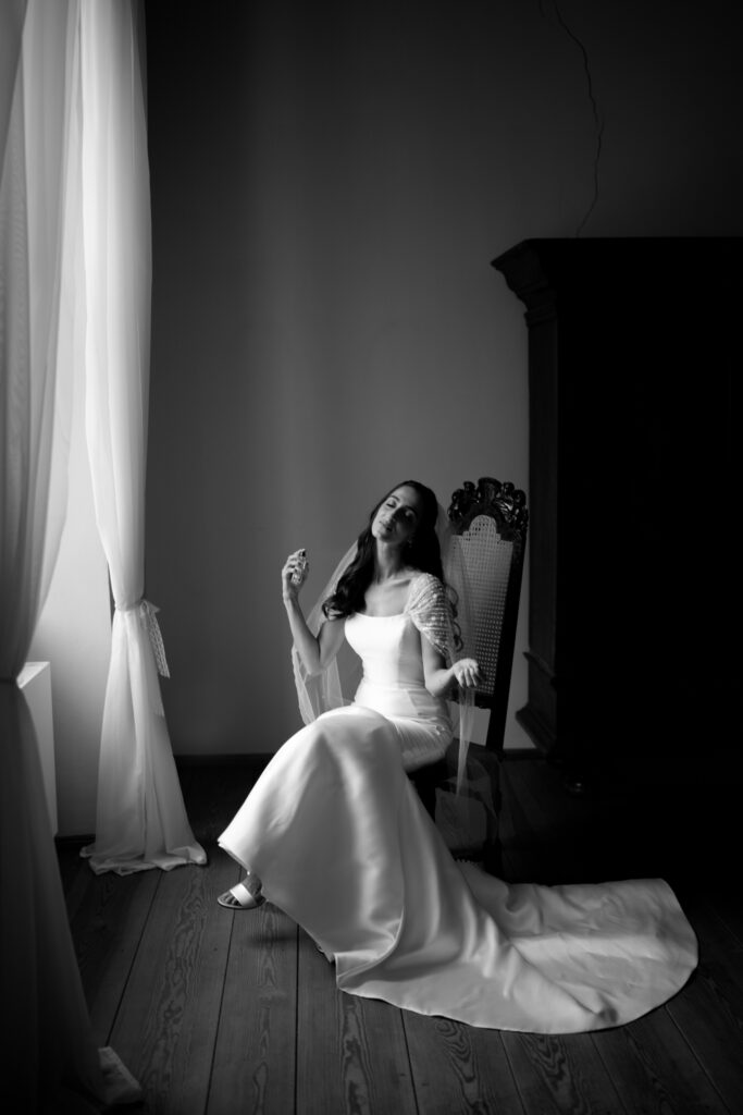 Rittergut Ermlitz Braut Getting ready in der Suite