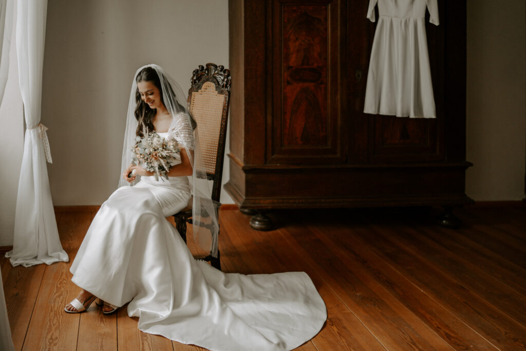 Rittergut Ermlitz Braut Getting ready in der Suite